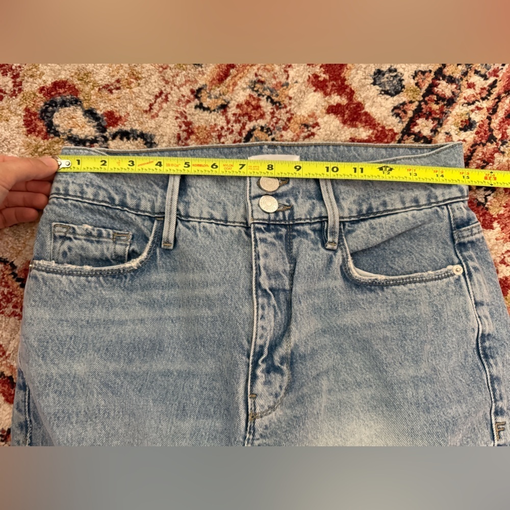 FRAME Le Sylvie Slender Straight Jeans Size 28 - Picture 9 of 12